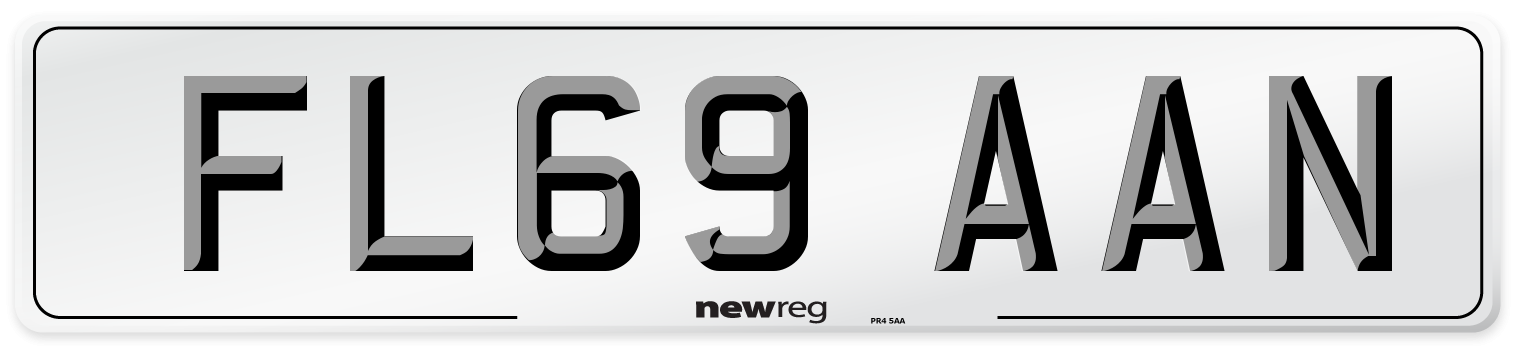 FL69 AAN Number Plate from New Reg